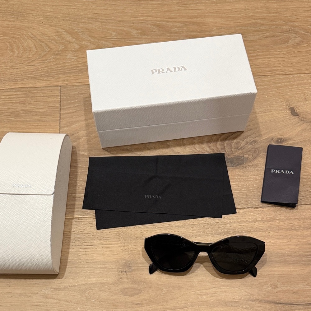 Prada Authentic Black Sunglasses SPR A02